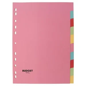 Kartongregister LYRECO budget A4 10-flik