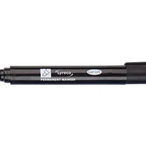 Märkpenna LYRECO 1,5mm rund svart