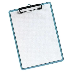 Skrivplatta A4 transparent blå