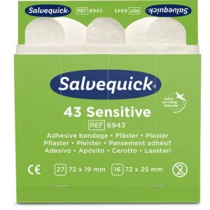 Plåster SALVEQUICK refill nonwoven 43/fp