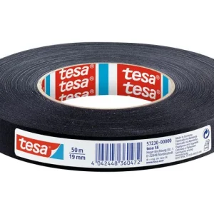 Vävtejp TESA Tough 19mmx50m svart