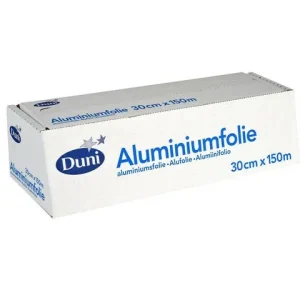 Aluminiumfolie DUNI box 30cmx150m