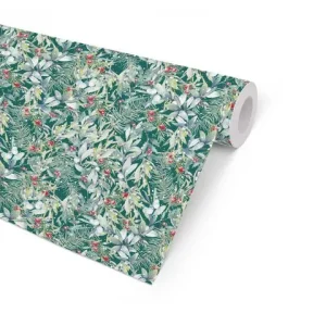Julpapper 57cmx154m Winter green