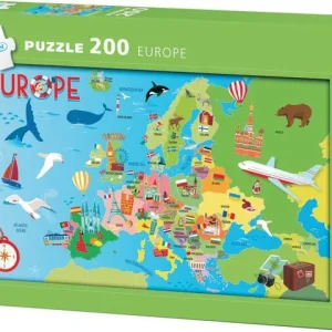 Pussel Europa 200 bitar