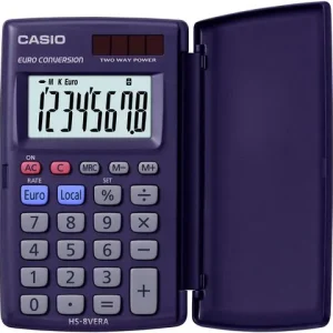 Miniräknare CASIO HS-8VERA svart