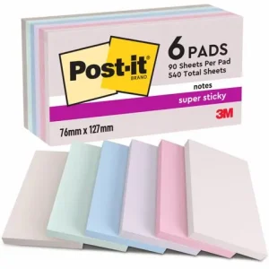 Notes POST-IT SS Soulful 76x127 6/fp