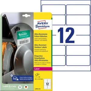 Etikett AVERY Stretch 99,1x42,3mm 120/fp