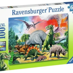 Pussel Dinosaurier 100 bitar