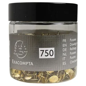 Häftstift EXACOMPTA mässing 750/fp