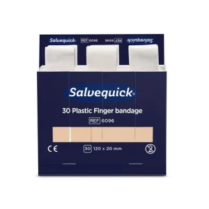 Plåster SALVEQUICK refill lång 30/fp