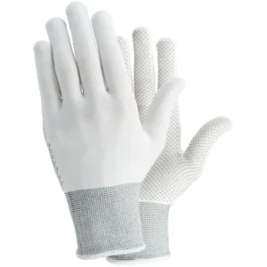 Textilhandske TEGERA 931 noppor vit 10
