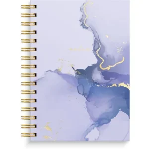 Anteckningsbok BURDE A5 Marble