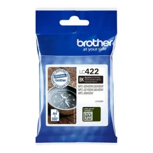 Bläckpatron BROTHER LC422BK Svart