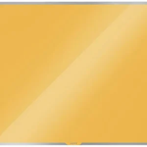 Glastavla LEITZ Cosy gul 80x60cm