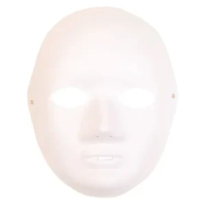 Ansiktsmask i papp 12/fp