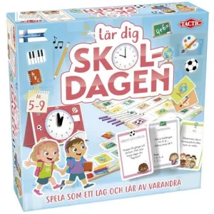 Spel Lär dig skoldagen