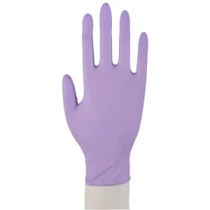 Nitrilhandske puderfri lila M 100/fp
