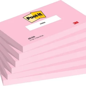 Notes Post-it® rosa 76x127mm 6/fp