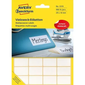 Etikett AVERY handskriv 29x18mm 960/fp