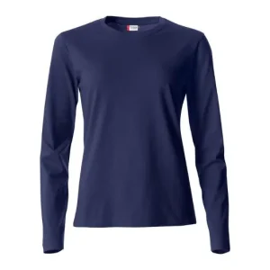 T-shirt l/ä CLIQUE 029034 dam marin M