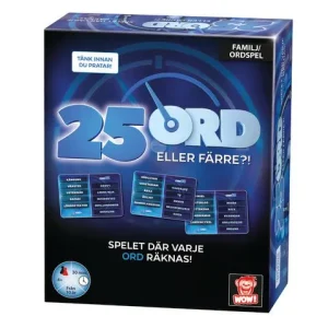 Spel 25 Ord eller färre