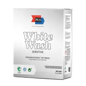 Tvättmedel PLS White Sensitive 8,55kg