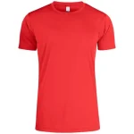 T-shirt funktion CLIQUE 029038 röd XS