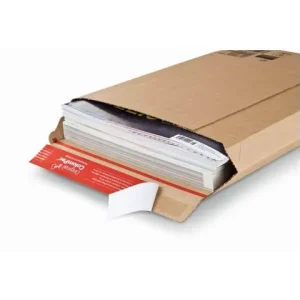 Pappkuvert COLOMPAC 150x250x50mm brun