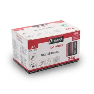 Batteri OLYMPIA AA 24/fp