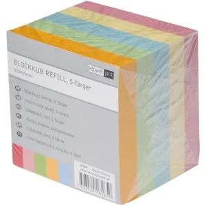 Blockkub Pepperpot 90x90 800ark färg