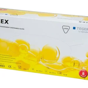 Latexhandske TEGERA 833 10 100/fp
