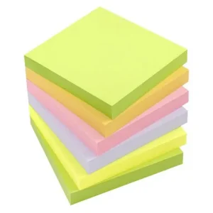 Notes LYRECO prem 75x75mm spring 6/fp