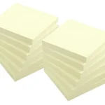Notes LYRECO prem 75x75mm gul 12/fp
