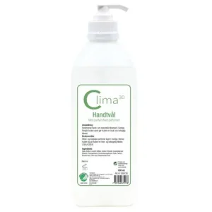 Tvål CLIMA30 med pump parfym. 600ml