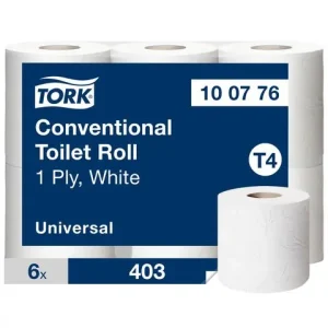 Toalettpapper TORK Uni T4 1-lag 6/fp