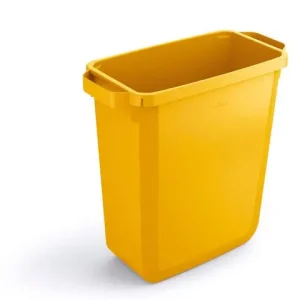Avfallshantering DURABIN 60L gul