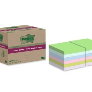 Notes POST-IT SS 76x76mm re sort.f 12/fp