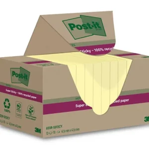 Notes POST-IT SS47,6x47,6mm re gul 12/fp