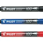 Pilot märkpenna rund SCA 100 1mm svart