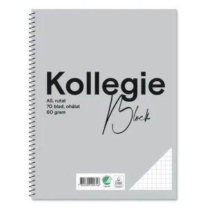 Kollegieblock FW A5 60g 70bl rut oh