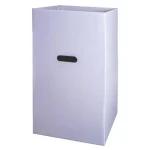 Papperskorg well 380x350x740mm vit