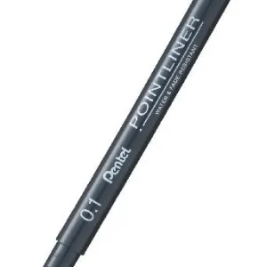 Fineliner PENTEL Pointliner 0,1mm svart