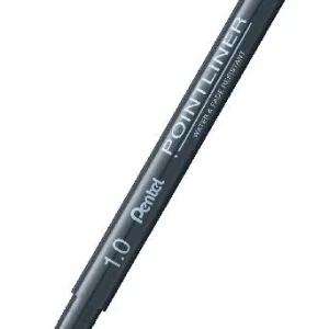 Fineliner PENTEL Pointliner 1,0mm svart