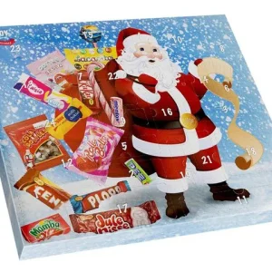 Godis Julkalender 1-24 luckor 318g