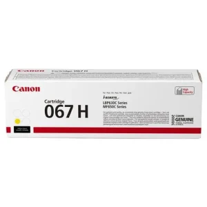 Toner CANON 067H 2,35K gul