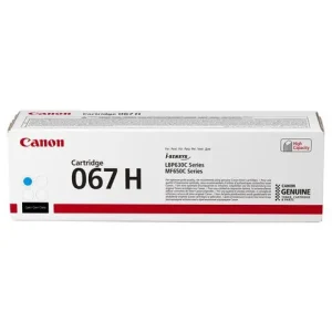 Toner CANON 067H 2,35K cyan