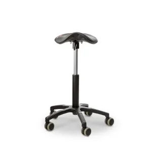 Sadelstol GET UP SADDLE konstläder svart