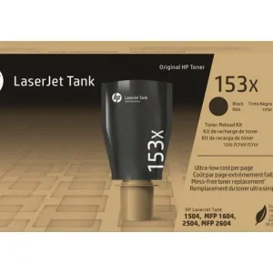 Toner HP W1530X 153X 5K Svart