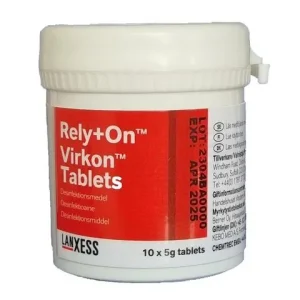 Desinfektionsmedel Virkon 10x5g/fp