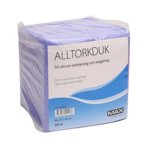 Städduk MAX Alltorkduk blå 50/fp